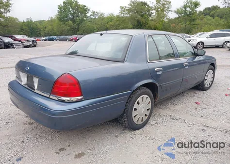 2008 Ford Crown Victoria Police/Police Interceptor from USA, damaged, VIN 2FAFP71V78X105484